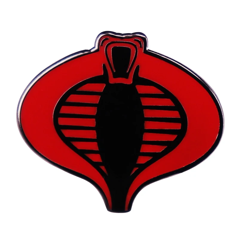 GI Joe Cobra symbol badge movie jewelry accessories