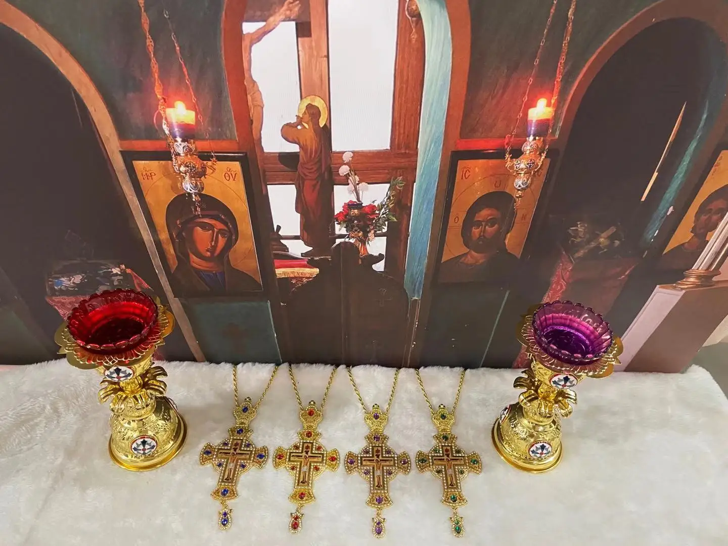 kreuz deko katholische kreuz russisch ortodoxische kreuz Jesus Kruzifix Wand Orthodoxe Kreuz ChurchDdecoration Christian Decor Russische Orthodoxe Kirche Liefert крестик православный – Detail 1