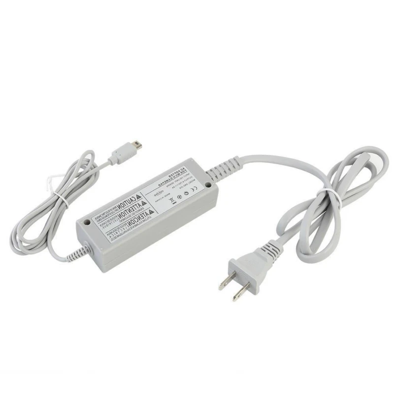 AC Charger Adapter for Nintendo Wii U Gamepad Controller Joystick US/EU Plug 100-240V Home Wall Power Supply