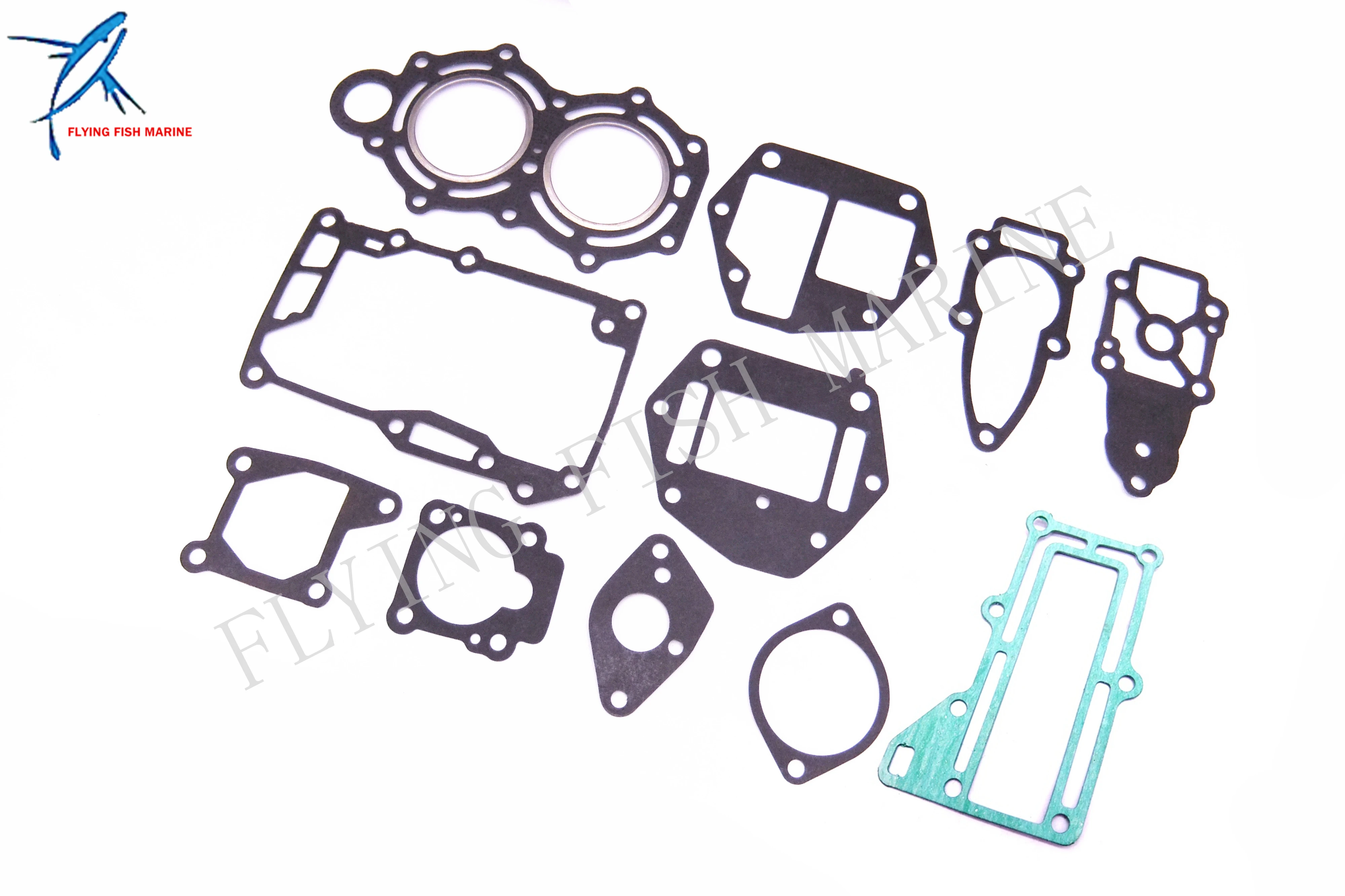 Outboard Engine 27-883274A01 883274A02 8M0146270 8M0146271 Complete Cylinder Power Head Gasket Set Kit for Mercury 6HP 8HP 9.8HP