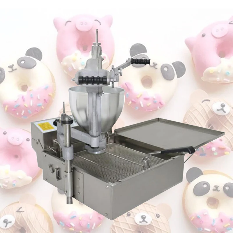 Flower-Shaped Donut Machine Multifunctional Spherical Donut Making Machine Hand Blanking