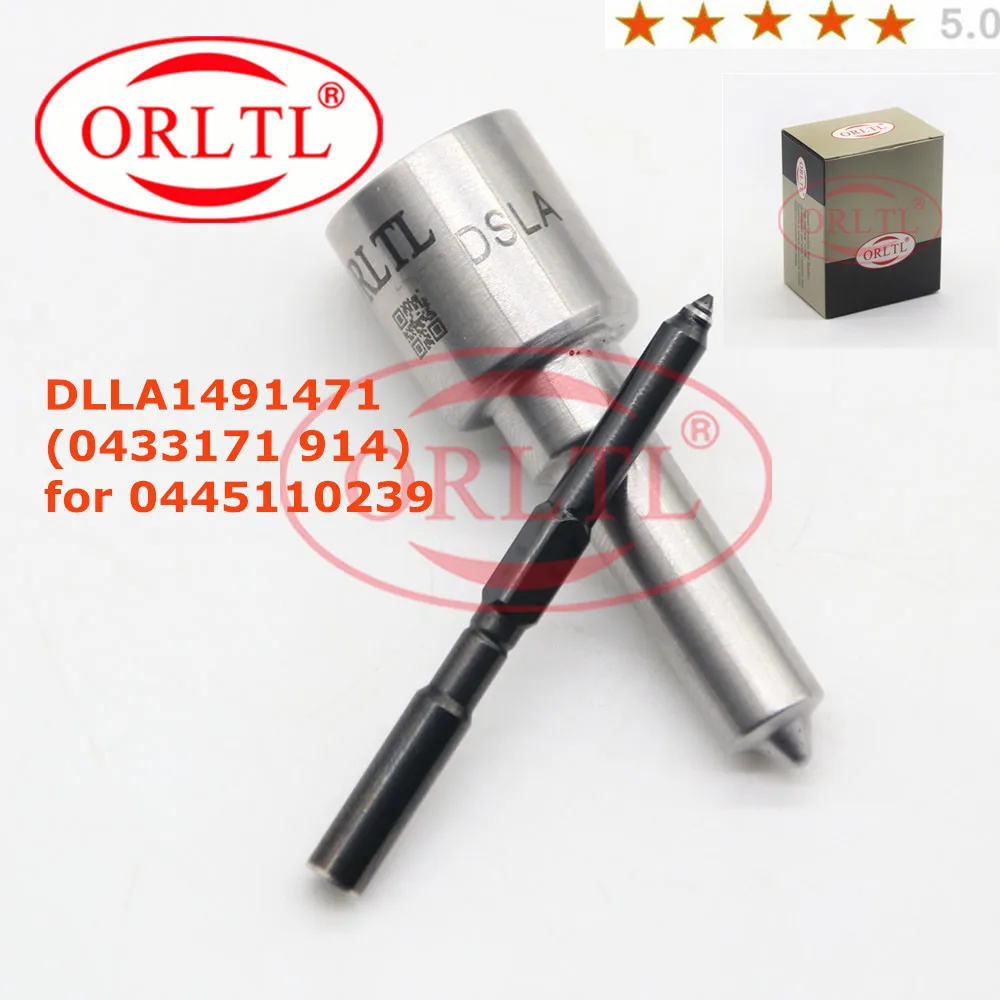 ORLTL Diesel Fuel Inyector Nozzle DLLA 149 P1471 (0433 171 914) sprayer Gun Nozzle DLLA 149P1471 For 0 445 110 239