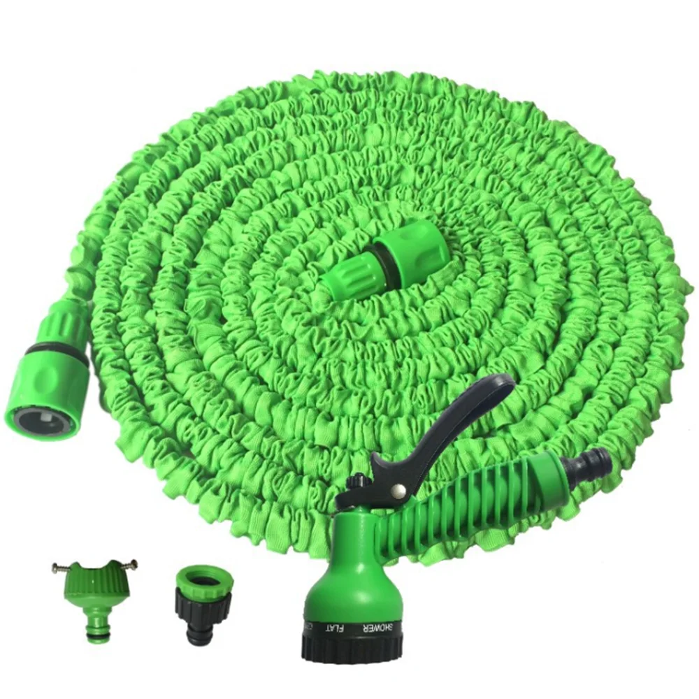 Telescopic xpandable Magic Flexible Garden Water Hose For Car Hose Pipe Plastic Hoses garden set to Watering with Spray Gun