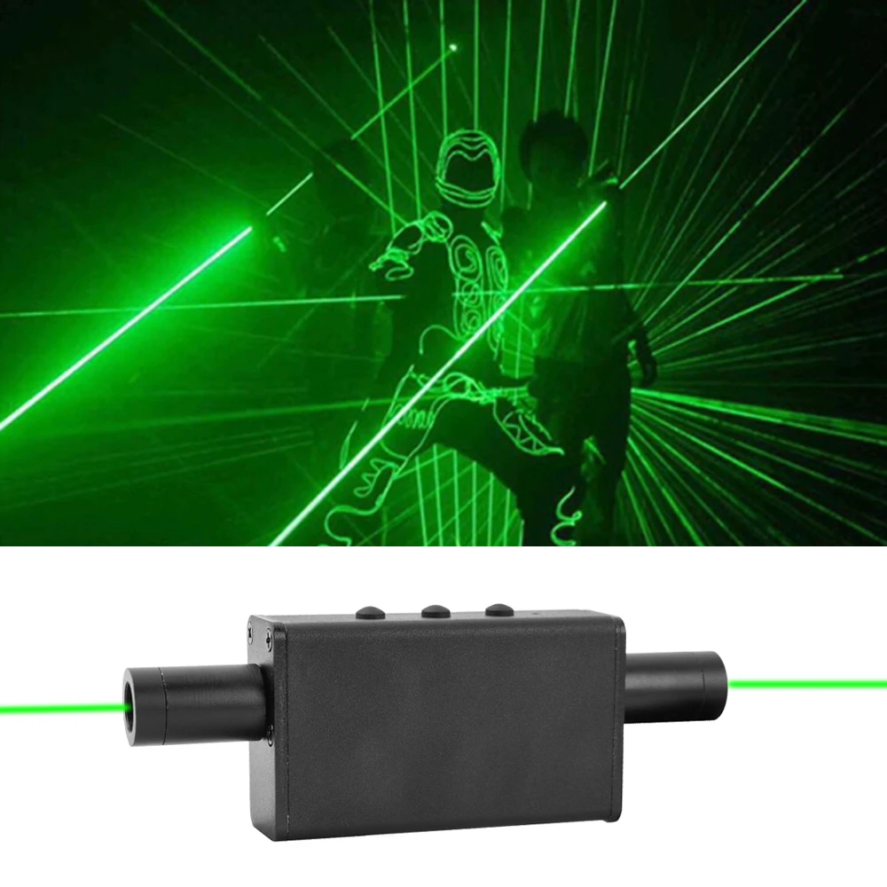 

Dual Direction Green Laser Sword For Laser Man Show Double-Headed Wide Beam Laser Double Laser pen Dancing Stage Props