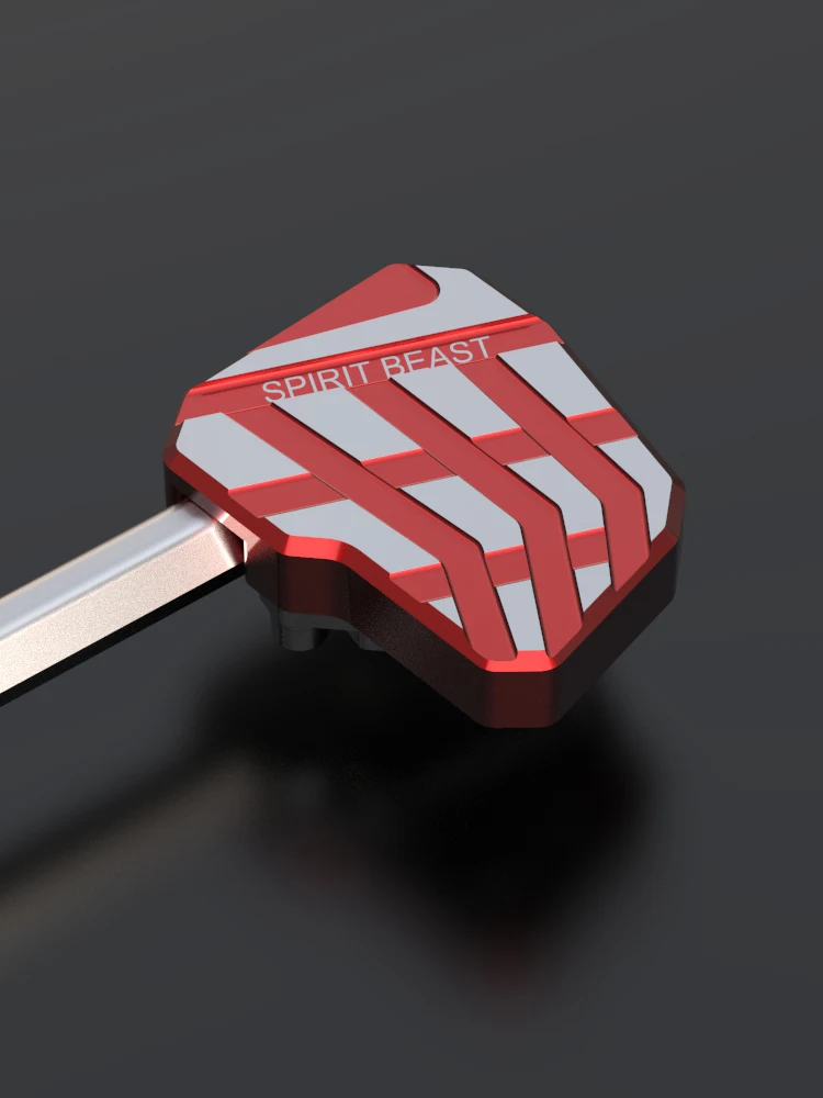 

Apply for Loncin Voge 300r 300rr 300ac Rear Brake Pedal Cover Anti-skip Pad Cnc Aluminum Also for Decoration