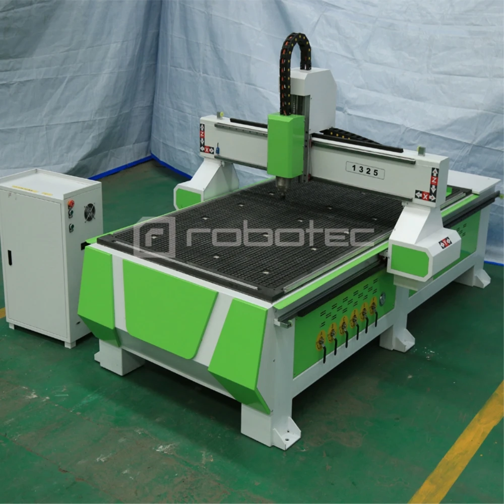 

Cheap price 3kw spindle router machine cnc 1325 vacuum table and t-slot combined 1300*2500mm CNC Router for furniture production