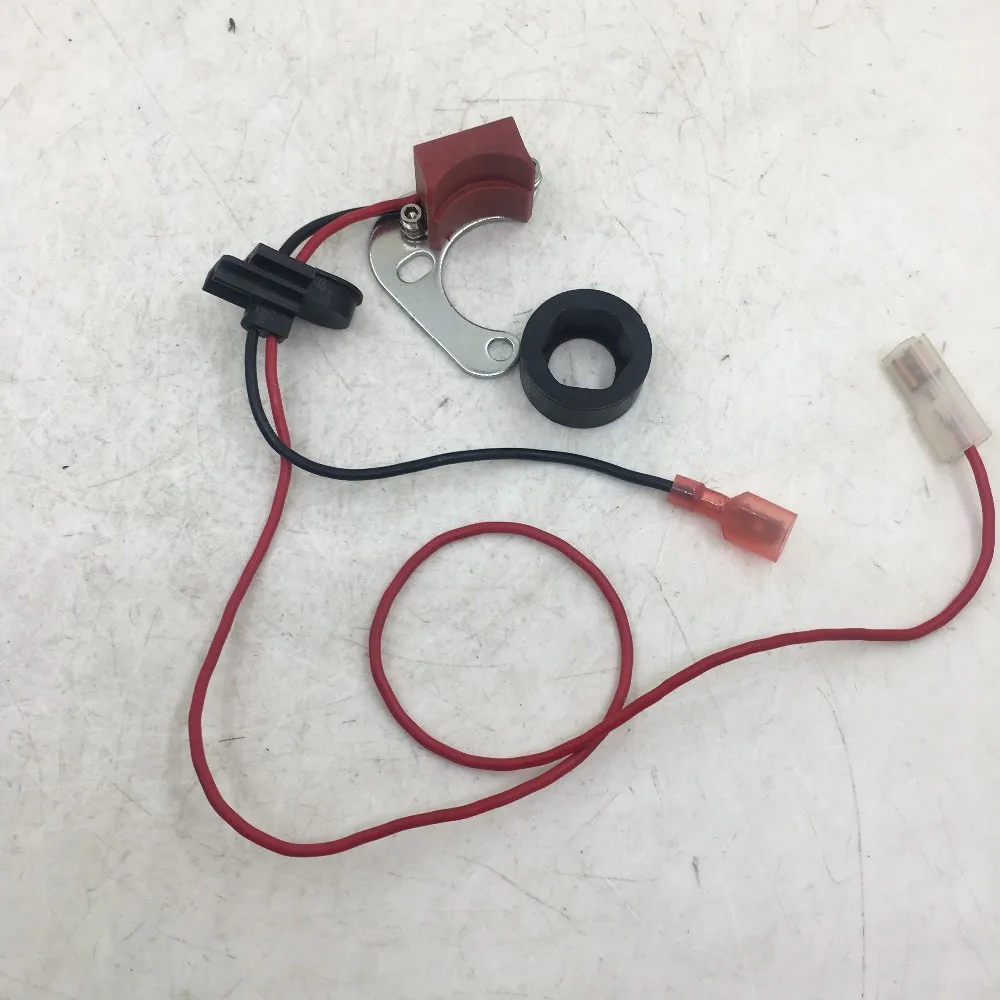 

SherryBerg Electronic Ignition Kit FOR Lucas 22D6 23D6 25D6 with Powermax Red Rotor Arm electrical kit for Triumph TR6 Vitesse
