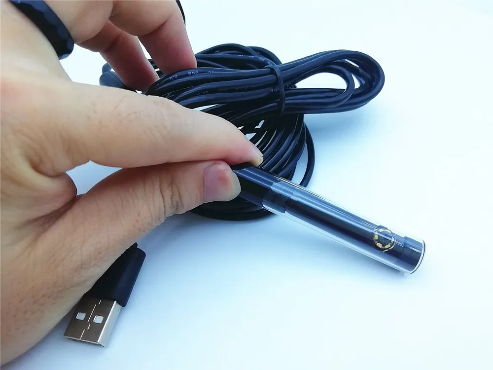 90 Degree Side View 14mm USB Endoscope Camera CMOS Borescope