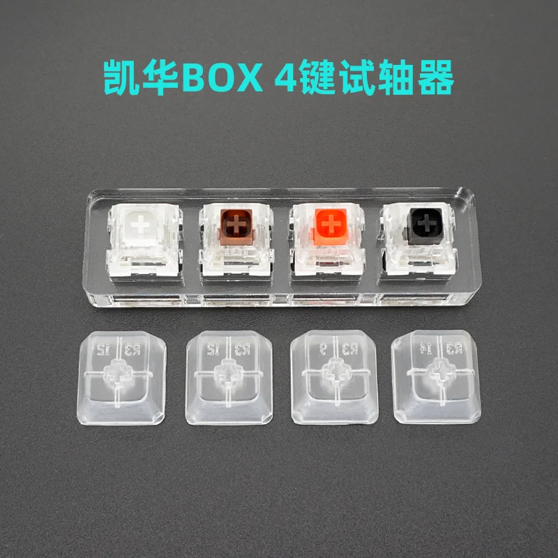 Switch Tester Cherry MX Kailh Gateron Switch black red brown blue 4 6 8 9 12 Key Translucent Keycaps Mechanical Keyboard Tester