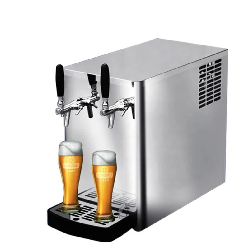 

40L/H high capacity drink cooler 1 Tap 2 Tap Draft beer cooler dispenser