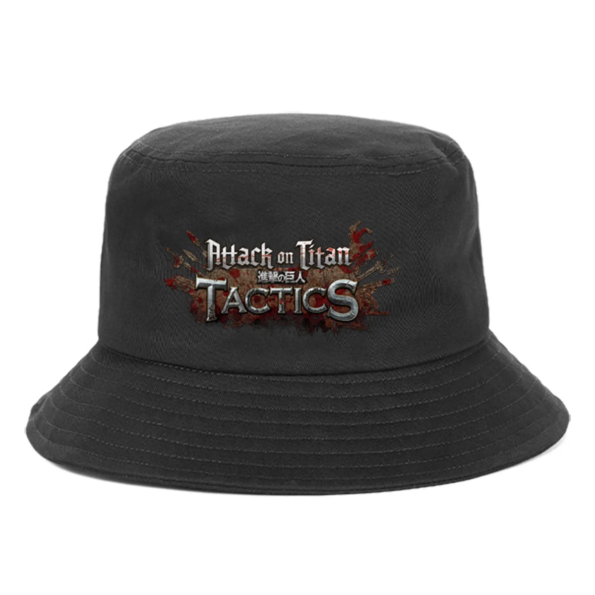 Anime Attack on Titan Sunscreen Man Bucket Hat Outdoor Women Summer Hip Hop Beach Sun Caps Streetwear Bob Chapeau Fisherman Caps