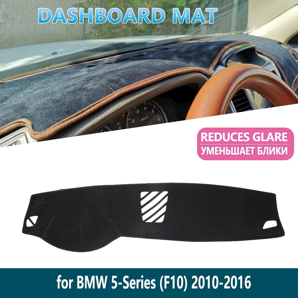 

Для BMW 5 серии F10 2010 ~ 2016 520i 525i 530i 535i ковер приборной панели коврик крышка внутренняя солнцезащитная козырек приборная панель автомобильные аксессуары
