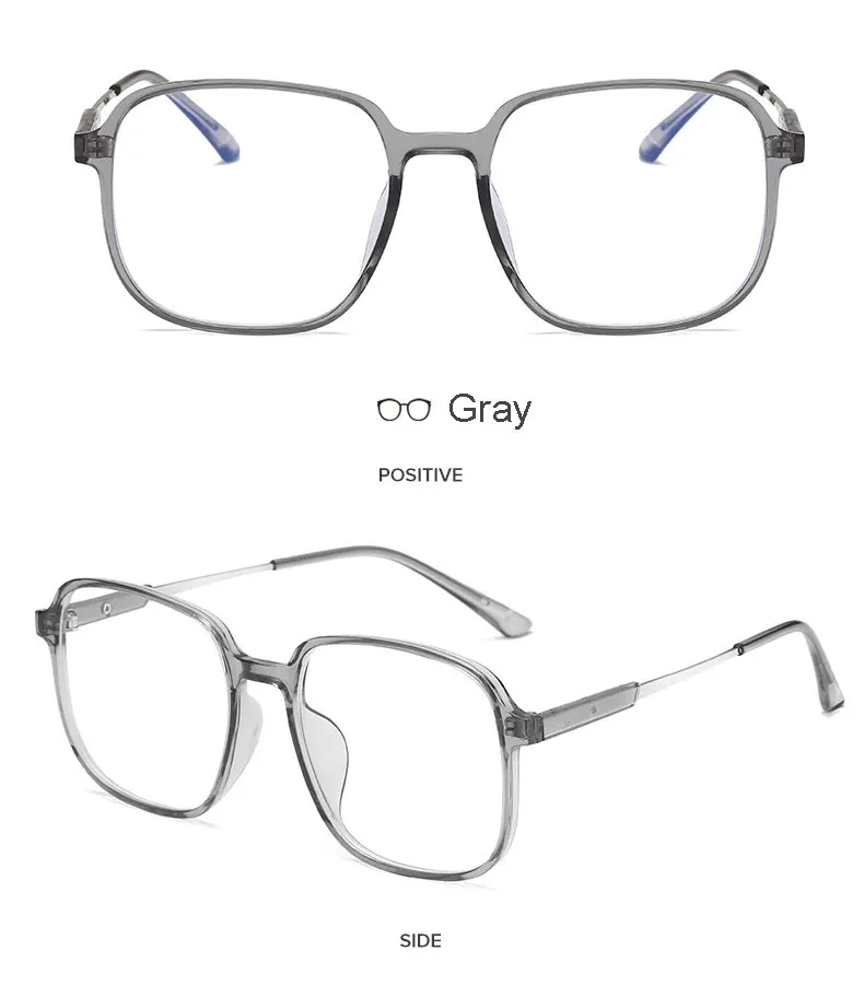 Retro Kunststoff Brillen Rahmen Unisex Vollrand Brillen Anti Blue Ray Myopie Gläser Neue Ankunft Heißer Verkauf Brille – Detail 18