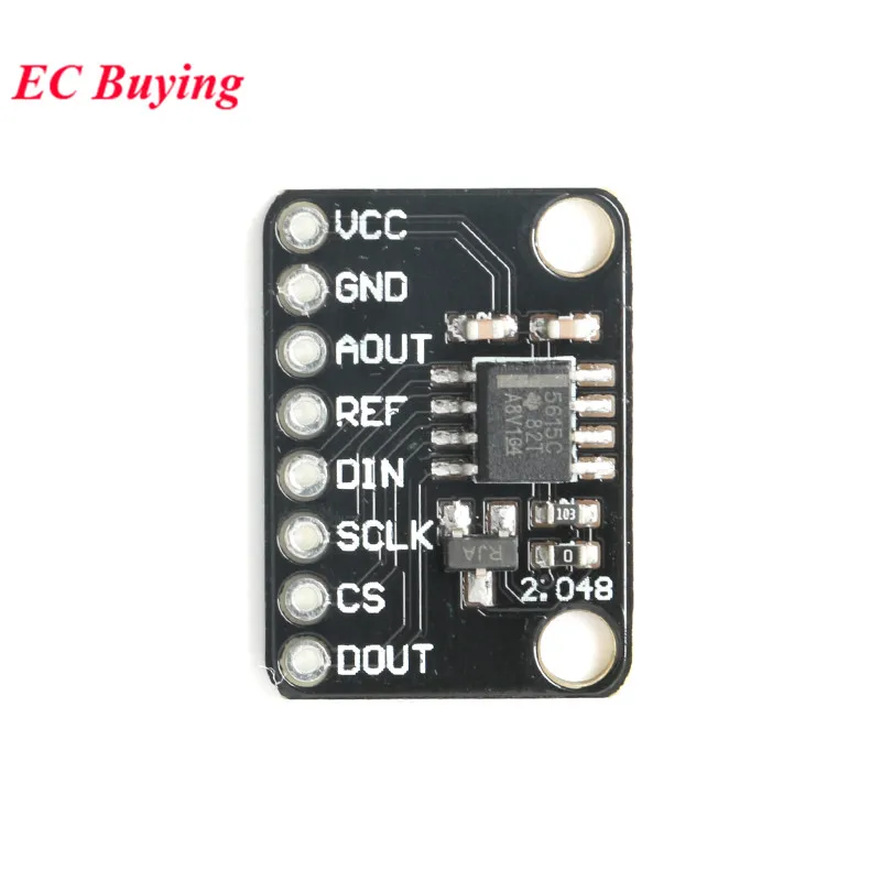 TLC5615 Conversion Module Digital to Analog 10 Bit Serial DAC Converter Module Power-on Reset CJMCU-5615 for Industrial Control