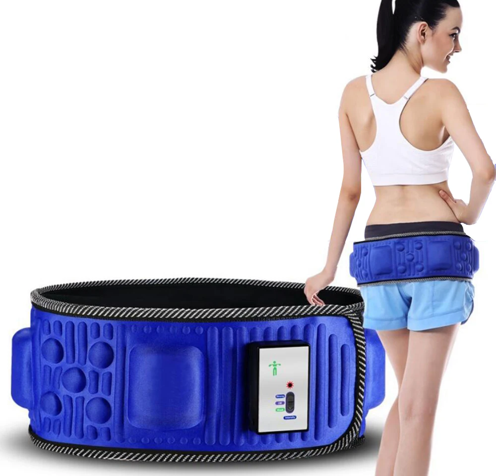 

Electric Slimming Belt Lose Weight Fitness Massage X5 Times Sway Vibration Abdominal Belly Muscle Waist Trainer Stimulator