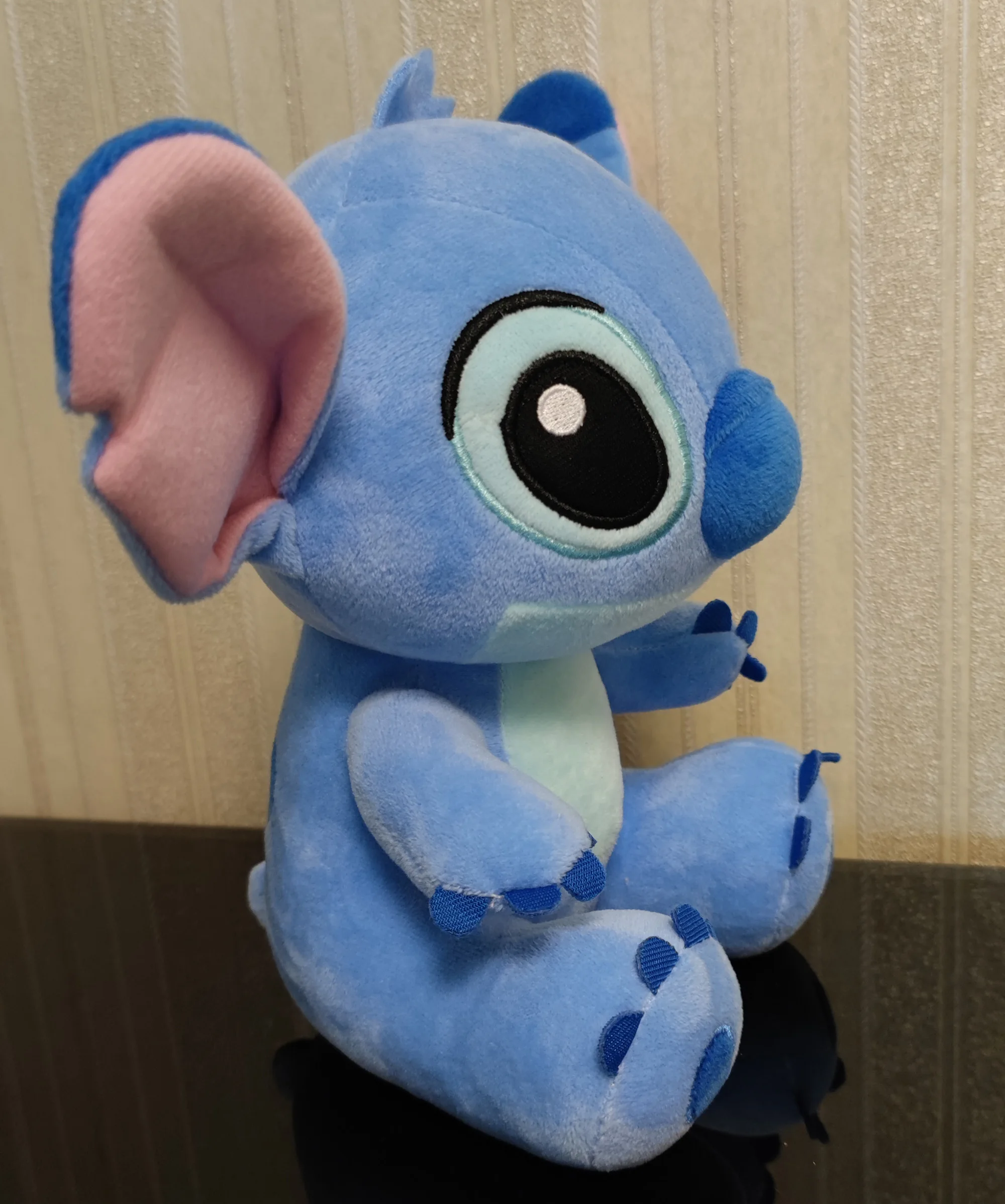 Disney Cartoon Blue Pink Stitch Plush Dolls Anime Toys Lilo and Stitch 25CM Stich Plush Stuffed Toys Christmas Gifts for Kids