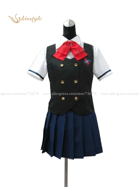 Kisstyle Fashion Another Misaki Mei Summer Anime Uniform Cosplay Costume Custom-Made