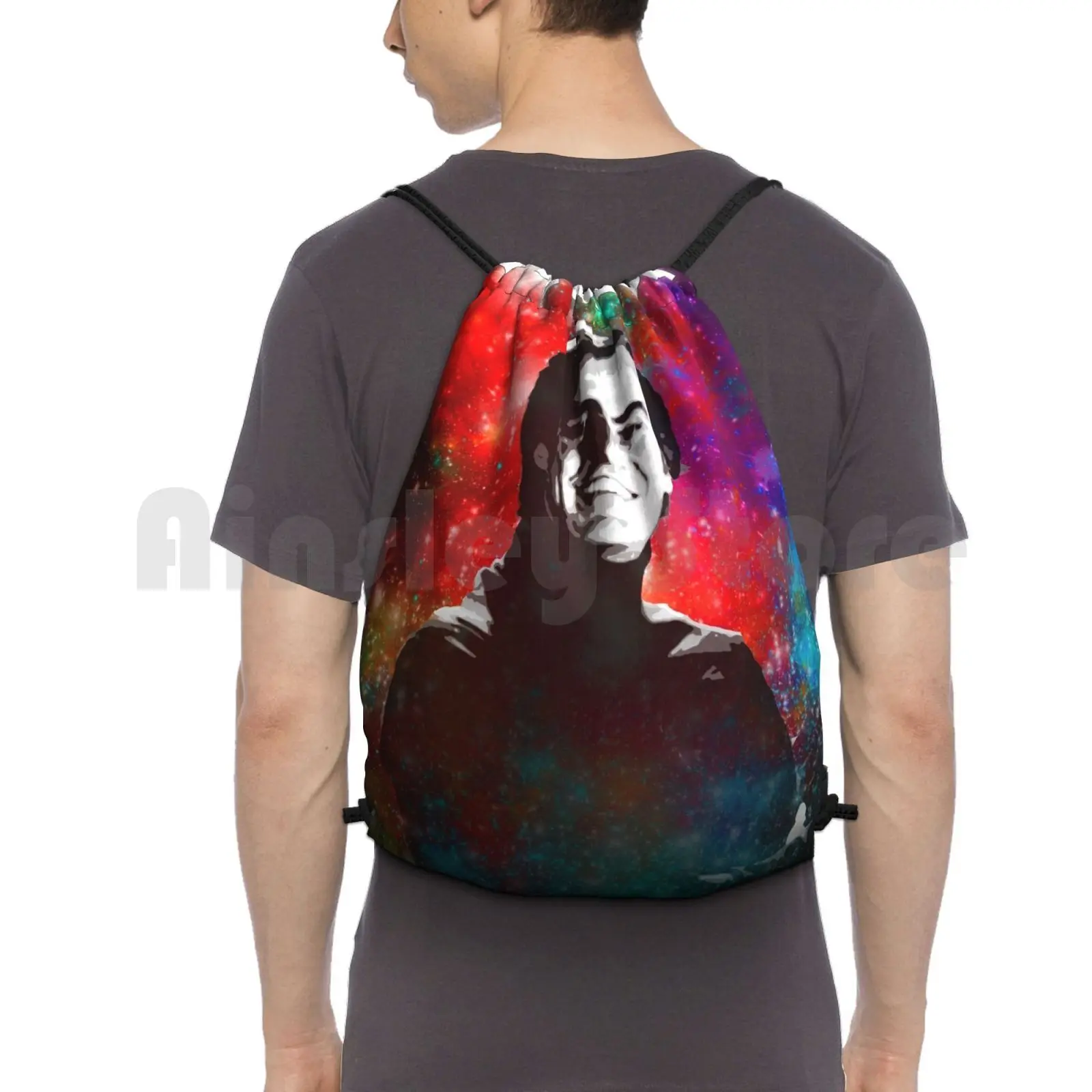 

Be Cool Like Carl Backpack Drawstring Bags Gym Bag Waterproof Cosmos Science Carl Sagan Academic Carl Sagan Interview