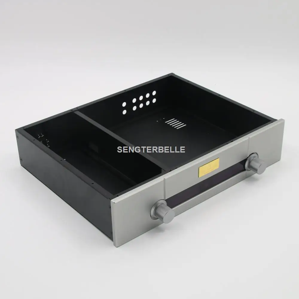 Sarung Amplifier sasis Preamplifier HiFi penutup Preamp GOLOMUND 430*95*340MM