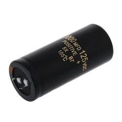 2023 New 125V 10000uF Aluminum Electrolytic Capacitor Can Replace 120V 100V 35x80mm