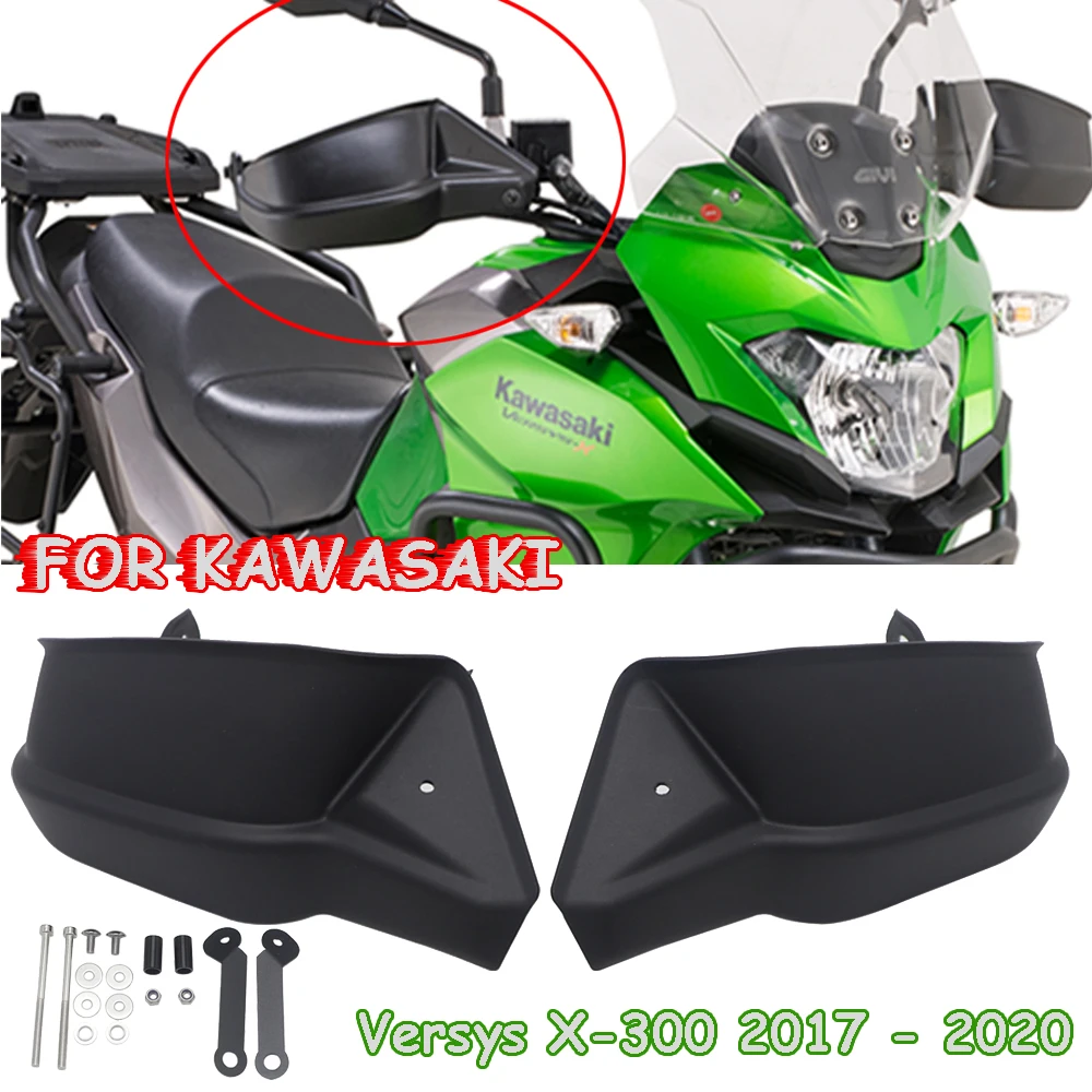 

For Kawasaki Versys X-300 X300 Motorcycle Windproof Handguards Protector Handlebar Handguard Shield 2017 - 2022 2021 2020 2019