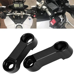 10mm Right & Left Thread Motorcycle Bike Mirror Mount Risers Extenders Adapters CNC Aluminum Particularly Suitable For Yamaha