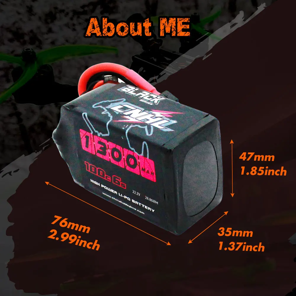 2 개 CNHL 리포 배터리리 6S 22.2 1100mAh 1300mAh 1500mAh 100C XT60 플러그 포함 RC FPV 쿼드 콥터 드론 비행기 헬리콥터 취미용