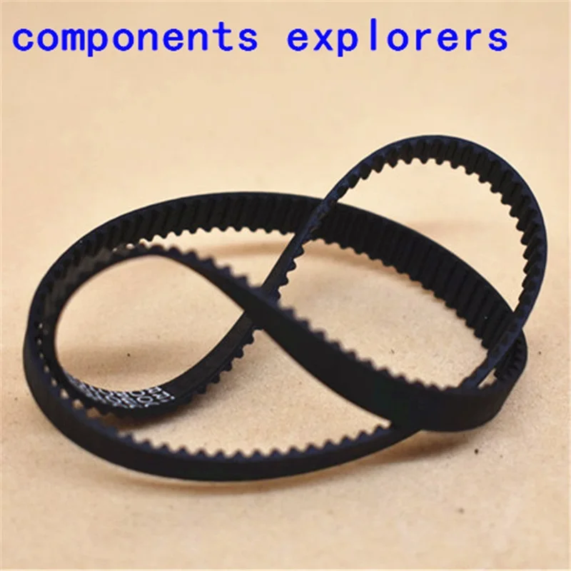 2GT Timing Belt 1434 1440 1474 1512 1524 1540mm Length 10/12/15/20/25/30mmWidth Closed Loop Synchronous Rubber Belts For Pulleys