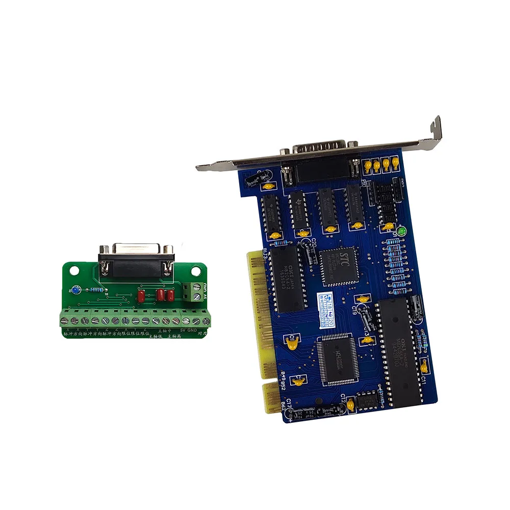 Hot! 3 Trục NC Phòng Thu PCI Chuyển Động Card Ncstudio Điều Khiển Bộ Thẻ Cho CNC Router Khắc Máy