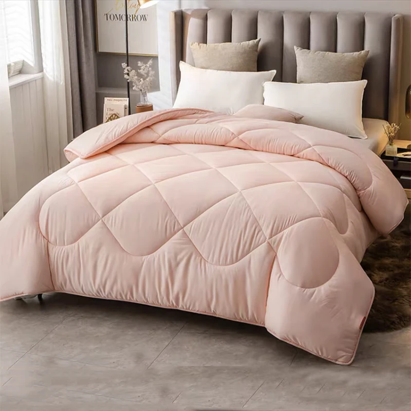 Winter super warm quilt soft comforter feather duvet European Edredon funda quilt quality blanket twin queen king full size