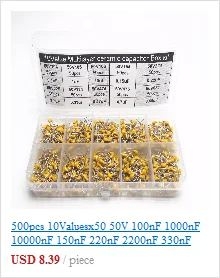 2 Stück 10W 25W 50W 0,01 W Aluminium Hoch leistungs metall gehäuse Draht gewickelte Fest widerstände-10k Ohm Blind last Draht gewickelter Widerstand – Detail 10