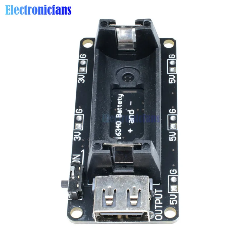 Dual 18650 Lithium-Batterie-Shield V8 Micro-USB-Powerbank-Modul 3V1A 5V 3A für Raspberry Pi Wifi ESP8266 ESP32 Ladevorrichtung – Detail 24