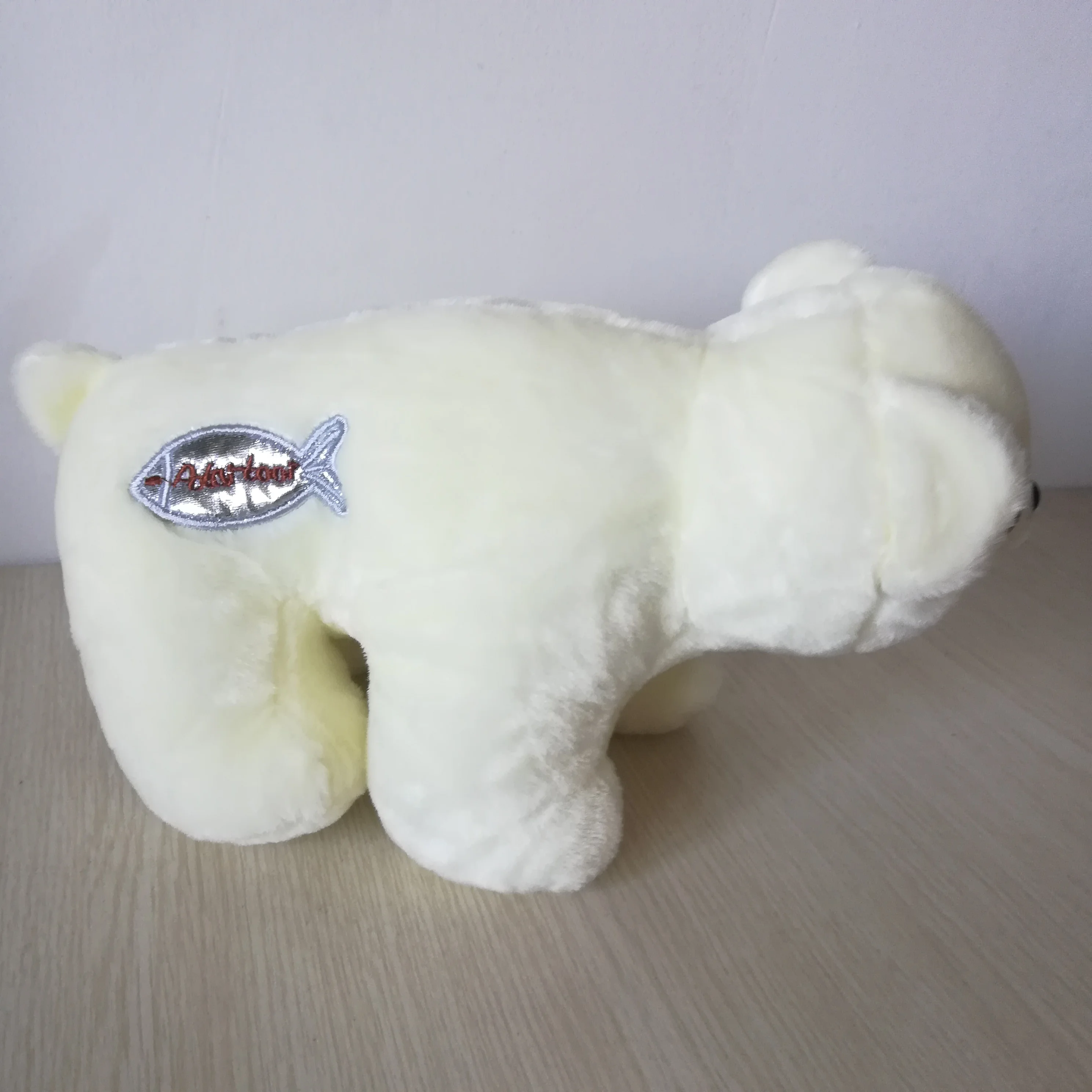 Oso polar encantador de aproximadamente 26cm, muñeco de peluche suave, juguete para bebé, regalo de cumpleaños b2096