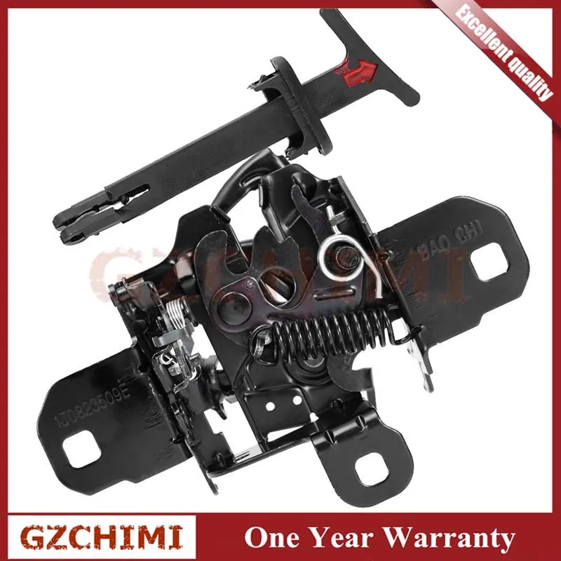 1J0823509 Accessories Hood Lock Latch Locking Kit Door Lock Latach Car Styling For 99-05 VW Jetta Golf GTI MK4