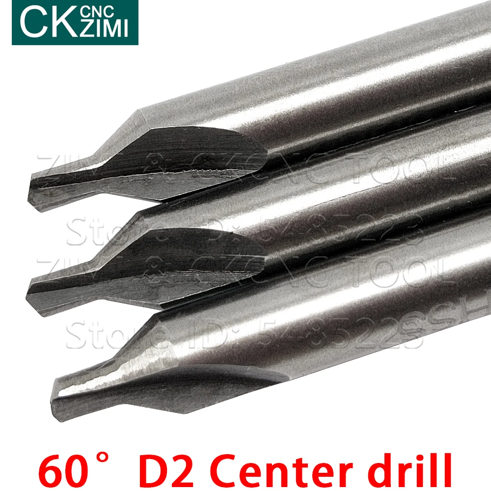Herramientas de aparejos de molino de torno central combinado de acero de alta velocidad HSS, juego de brocas avellanadoras de 60 grados de 2 mm para accesorios de herramientas eléctricas