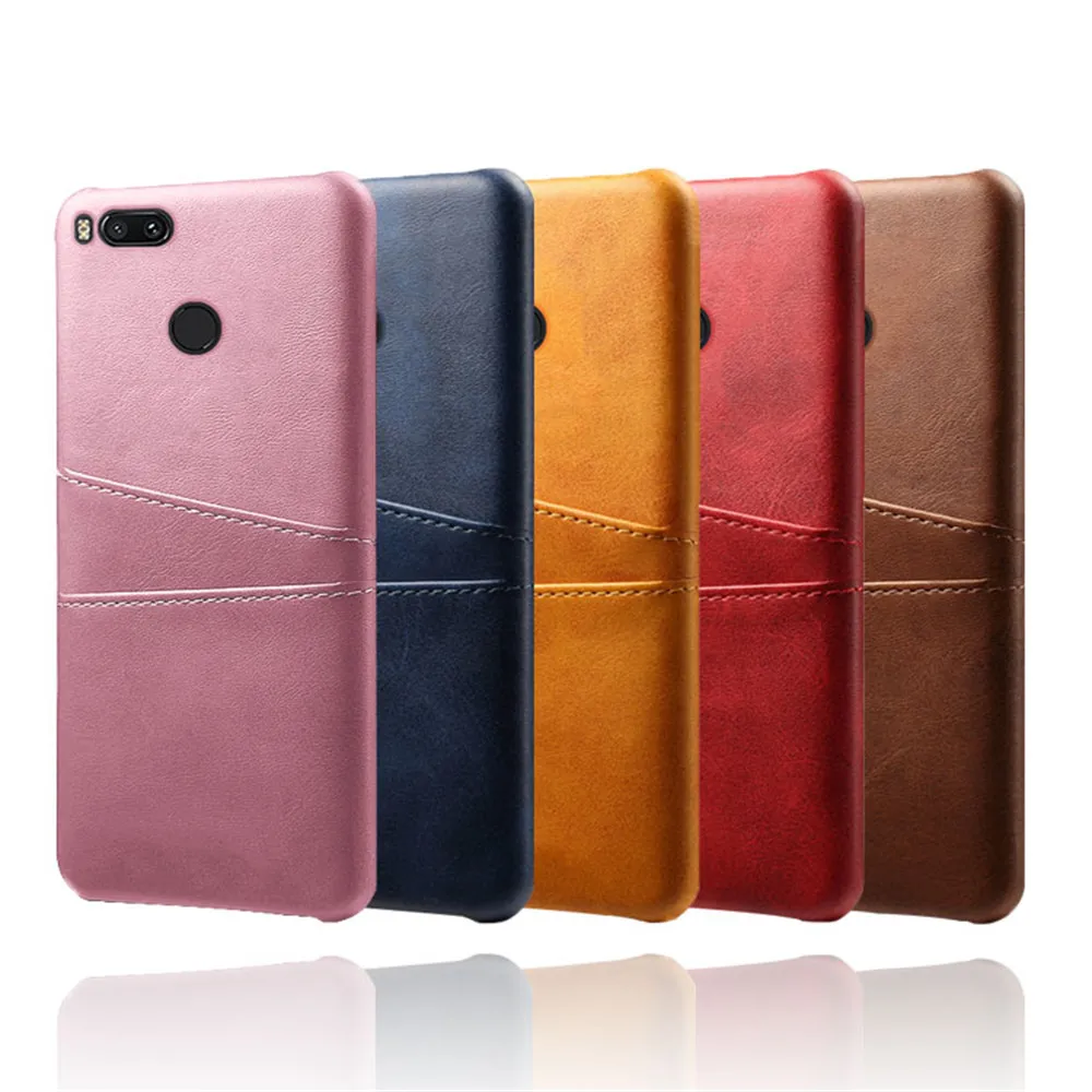 For Xiaomi 5X 6X A3 A2 A1 Mi 9 8 se Lite Card Slot Holder PU Leather Case For Xiomi Redmi 6 7 8 7A 8A Note 8 7 6 Pro Cover Capa