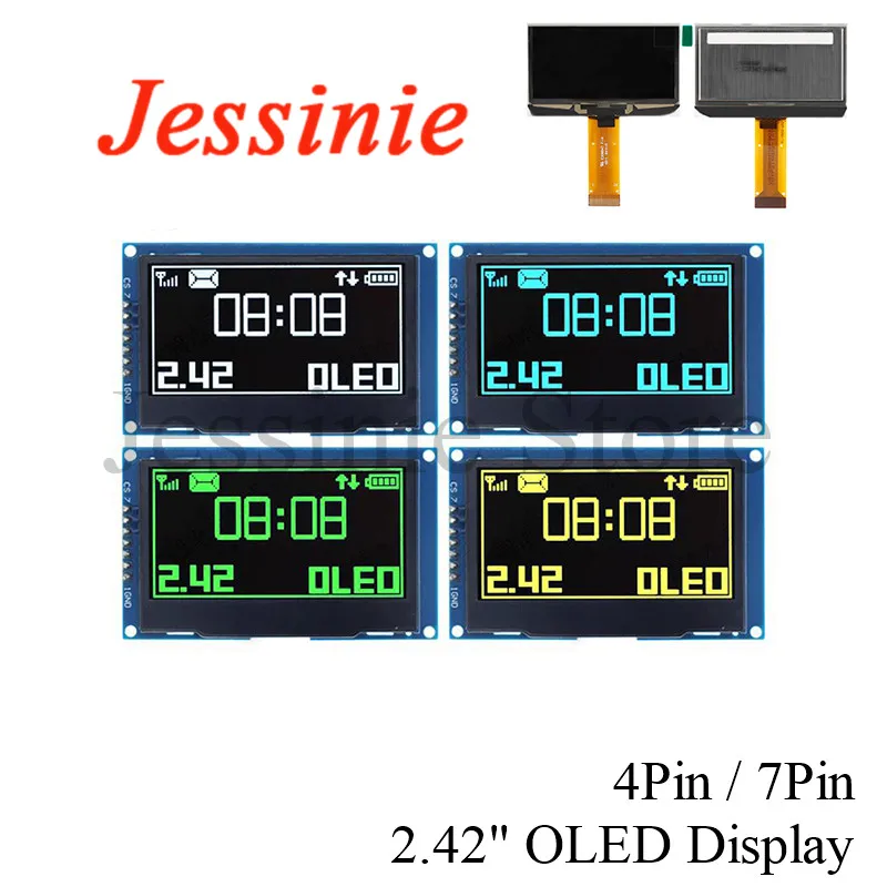 2.42 Inch OLED LCD Screen Display Module 2.42