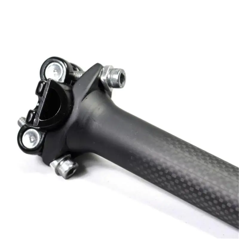 2022 New EC90 Full Carbon MTB Bike seatpost seat tube Road Bicycle Seatpost Mountain Bike seatpost 25.4/27.2/30.8/31.6 x 400mm