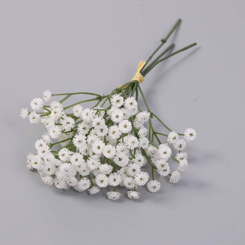 Künstliche Gypsophila Bouquet Simulation Kunststoff Gefälschte Blume Hotel Hochzeit Kreative Haufen Hause Wohnzimmer Garten Blumen Dekor – Detail 7
