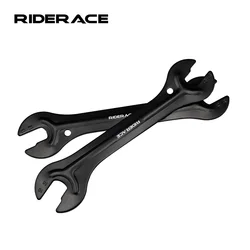 Llave cónica de eje de extremo abierto para cabeza de bicicleta, herramienta de reparación de bicicletas de montaña, llave de servicio de extracción de ciclismo portátil de montaña, 13/15, 14/16mm