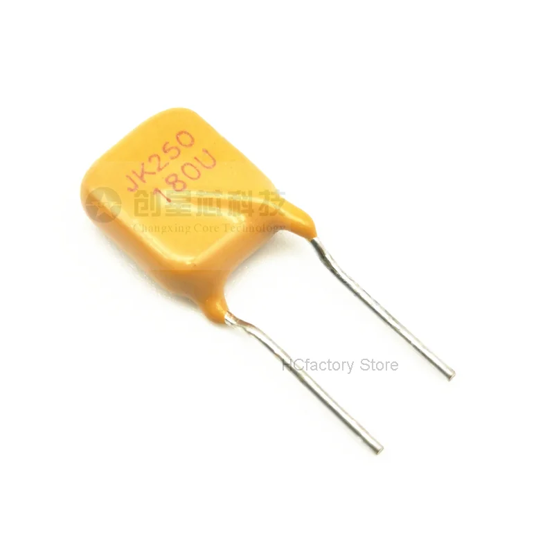 NEUE Original Jk250-180u immersion sicherung, 250V / 180mA PPTC thermistor, 50uds. Großhandel one-stop verteilung liste