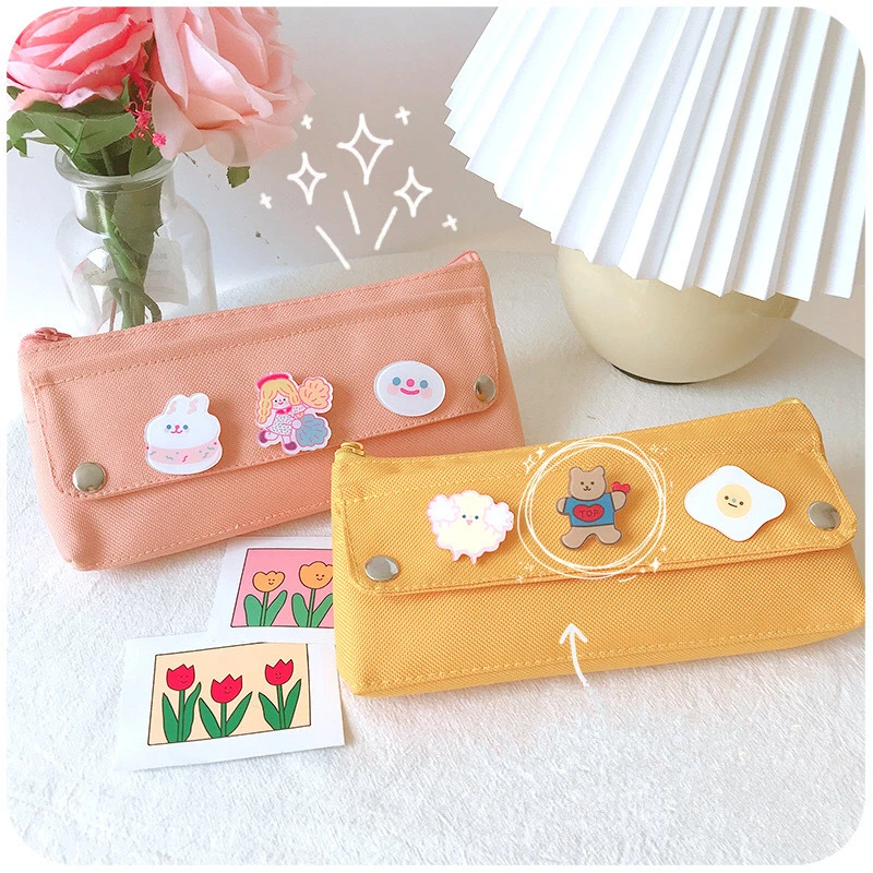 pencil case cute school supplies 2020 Salt pencilcases piorniki material escolar astuccio scuola kawaii pen pouch kalem kutusu