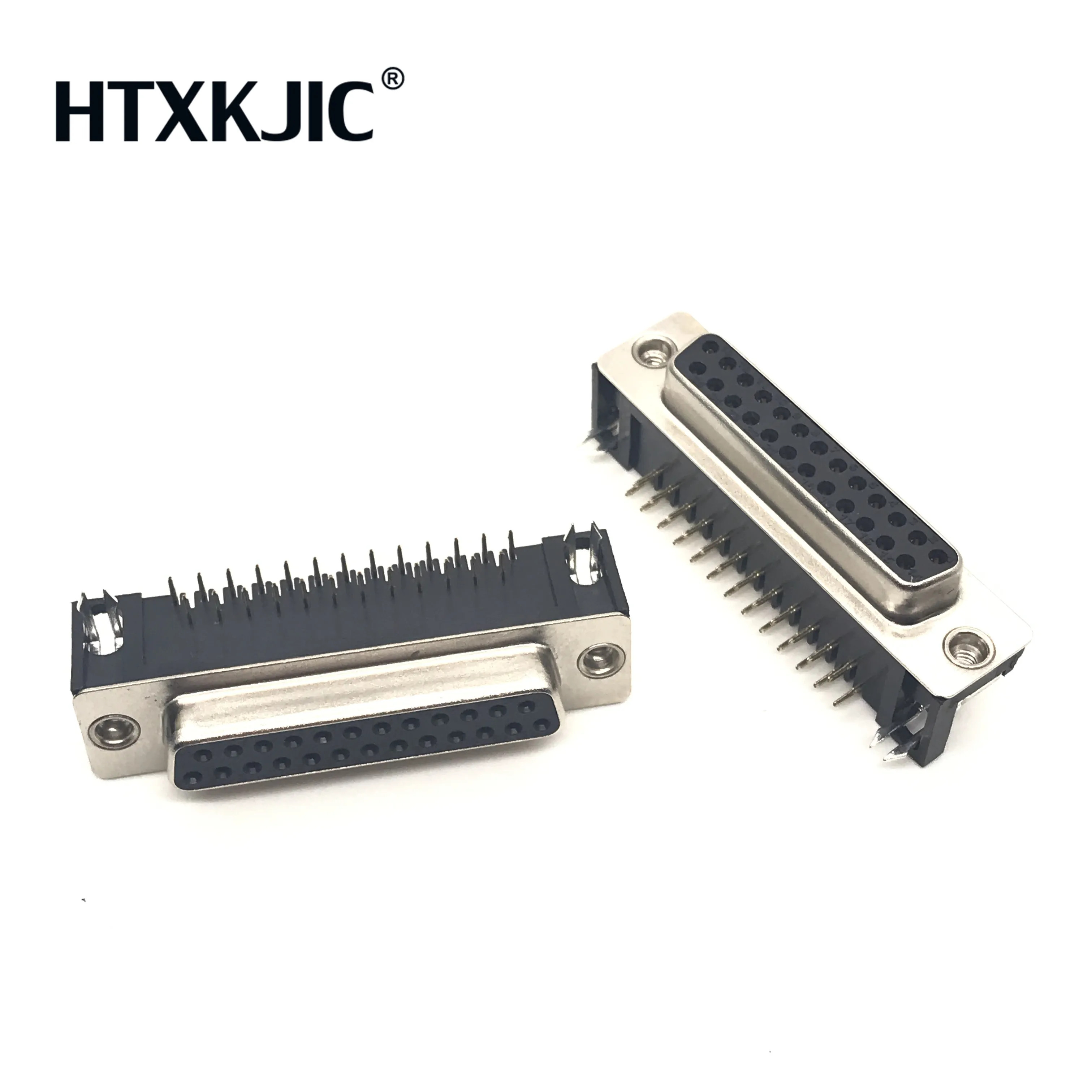 5PCS/LOT D-SUB DB25 DR25 25pins Female plug Solder Type Welding Connector DIY