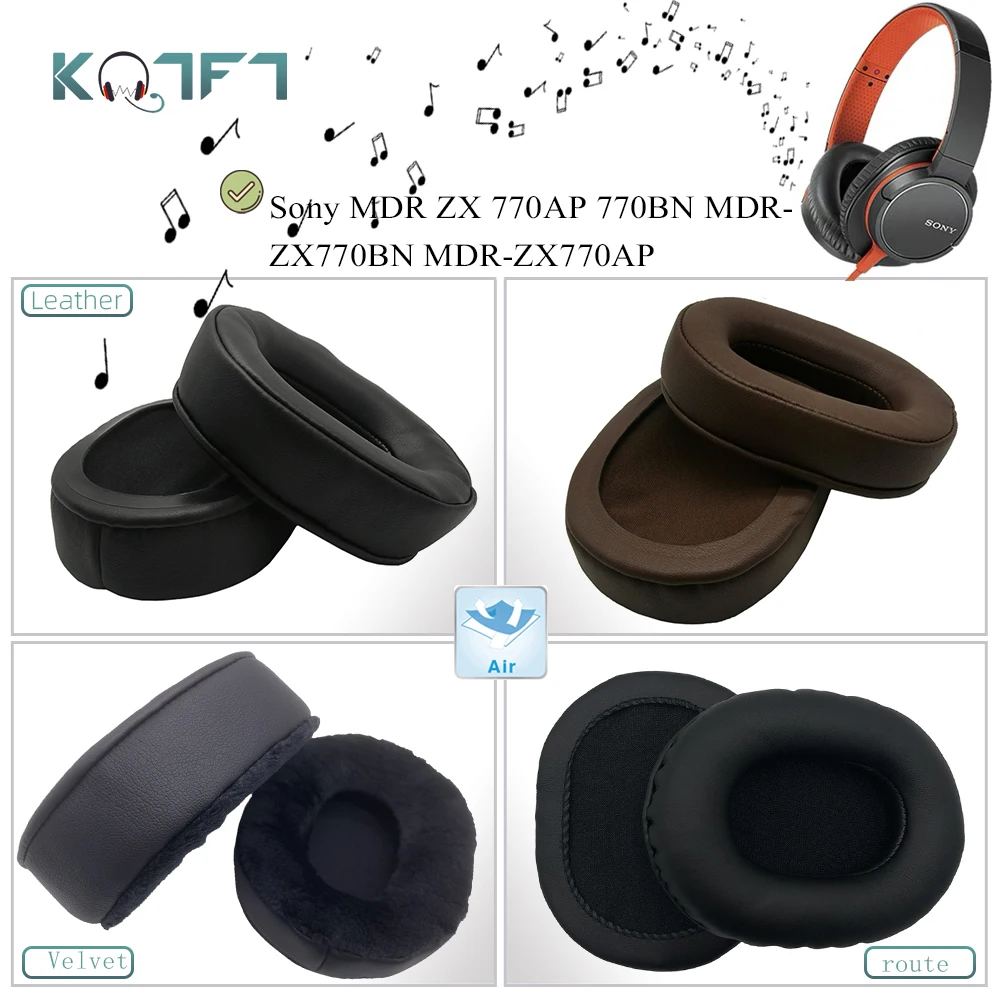 KQTFT 1 Pair of Replacement EarPads for Sony WH-CH700N WH CH700N CH-700N Headset Ear pads Earmuff Cover Cushion Cups