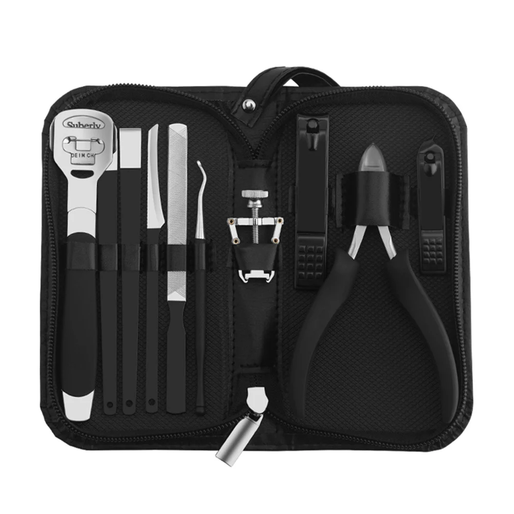 

Manicure Set Stainless Steel Nail Clipper Set Pedicure Set Fingernails Toenails Clippers Sharp Nail Cutter Pedicure Nail Scissor