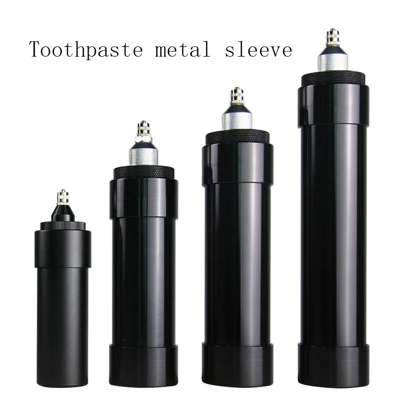 Customized Toothpaste Glue Metal Sleeve Aluminum Alloy Silicone Cylinder Dispensing Syringe Glass Needle Barrel