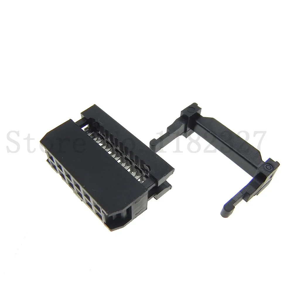 FC-12p IDC SOCKET pitch 2.54MM JTAG ISP PLUG CONNECTOR DOUBLE ROW FEMALE 2x6PIN 12PIN 12P FOR DC3 IDC BOX HEADER for cable