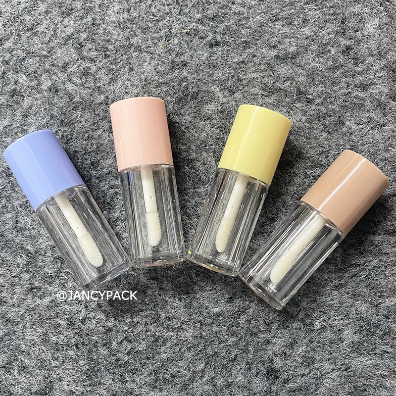 2ml Empty Lip Gloss tubes Clear Lipgloss Tube ABS Lip glaze Eyelash Packing Container Bottle Diy Plastic Bottle