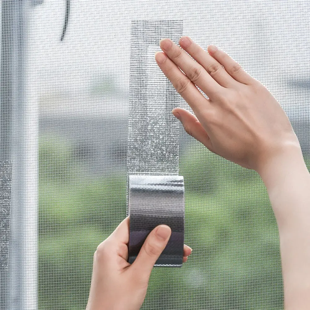 Window Net Repair Broken Hole Self Adhesive Screen Repair Patch Tape Fix Window Door Anti Mosquito Mesh Sticky Wires