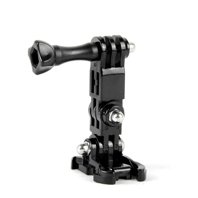 3-way-スマートアクションヘルメット,gopro 10 9 8 7 6 sjcam yi dji osmo用の湾曲したベースクリップ,カメラアクセサリー